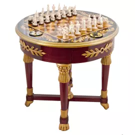 Шахматы из бивня мамонта "1812 год" Шахматы из бивня мамонта "1812 год"