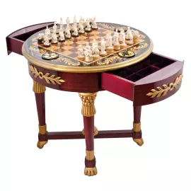 Шахматы из бивня мамонта "1812 год" Шахматы из бивня мамонта "1812 год"