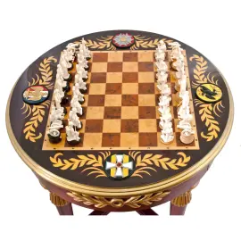 Шахматы из бивня мамонта "1812 год" Шахматы из бивня мамонта "1812 год"