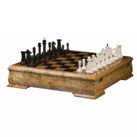 Шахматы из бивня мамонта "Стаунтон. Элегант"