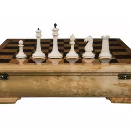 Шахматы из бивня мамонта "Стаунтон. Элегант"