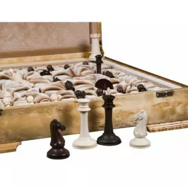 Шахматы из бивня мамонта "Стаунтон. Элегант"