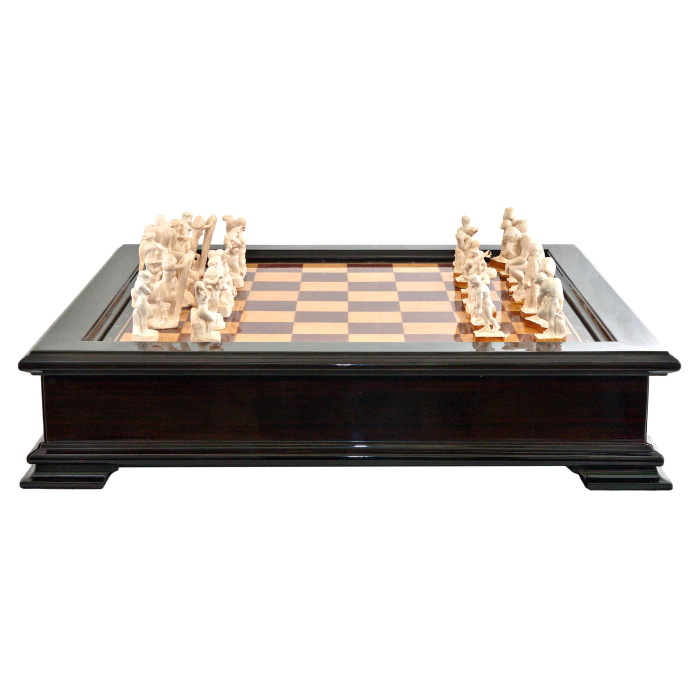 Chess from the mammoth tusk "Rodin Passion"