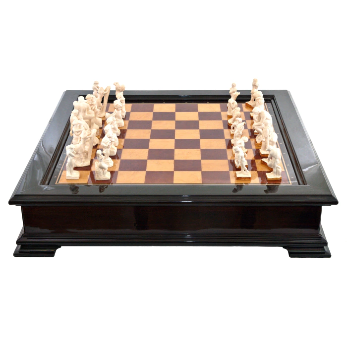 Chess from the mammoth tusk "Rodin Passion"