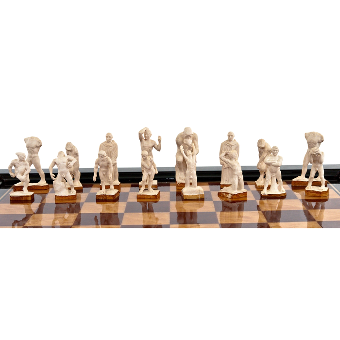 Chess from the mammoth tusk "Rodin Passion"