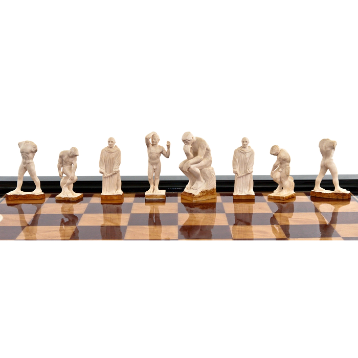 Chess from the mammoth tusk "Rodin Passion"