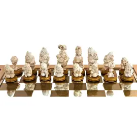 Шахматы из бивня мамонта "Версаль" Шахматы из бивня мамонта "Версаль"