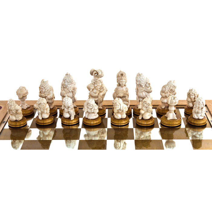 Chess from a mammoth tusk "Versailles"