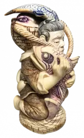 Сувенир из бивня мамонта "Большой улов"