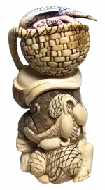 Сувенир из бивня мамонта "Большой улов"