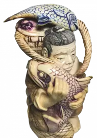 Сувенир из бивня мамонта "Большой улов"