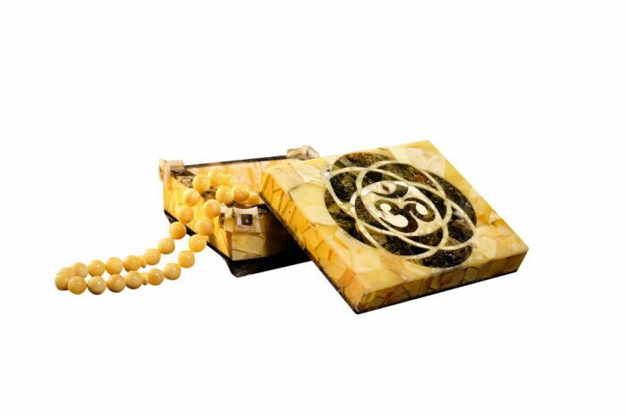 Amber casket "Om"