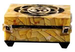 Amber casket "Om"