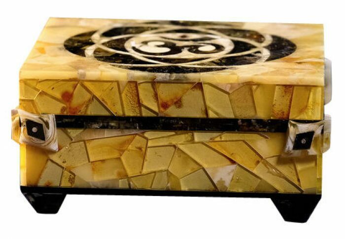 Amber casket "Om"