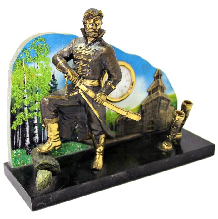 A writing set made of a "Sagittarius" coil