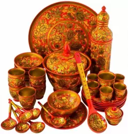 Autumn set (35 items) by Khokhloma