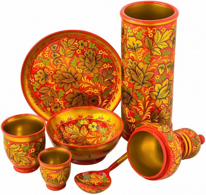 Autumn set (35 items) by Khokhloma