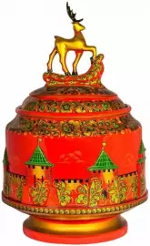 Bratina "Nizhny Novgorod" khokhloma