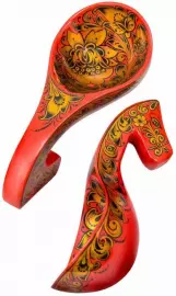 Ladle-rook "Triumph" of Khokhloma