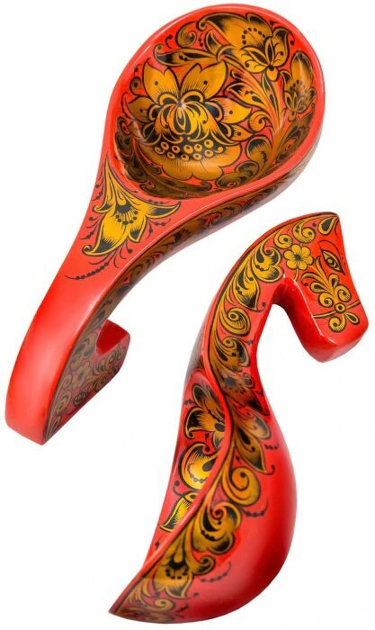 Ladle-rook "Triumph" of Khokhloma