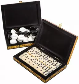 Set "At leisure" (5 items) khokhloma