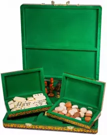 Set "At leisure" (5 items) khokhloma