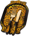 Set for the ear "Ushitsa" (52 items) khokhloma