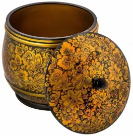 Поставок с росписью "Царская-птицы" хохлома Поставок с росписью "Царская-птицы" хохлома