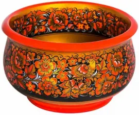 Чашка с росписью "Птицы в цветах" хохлома Чашка с росписью "Птицы в цветах" хохлома