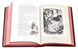 Подарочная книга в кожаном переплёте "Мопассан. Избранное"