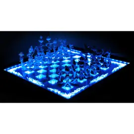 Шахматы из бивня мамонта "Психоделика" Шахматы из бивня мамонта "Психоделика"