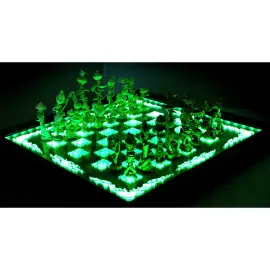 Шахматы из бивня мамонта "Психоделика" Шахматы из бивня мамонта "Психоделика"