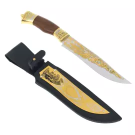 Нож "Лесной пейзаж" Златоуст