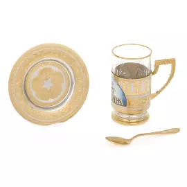 Подстаканник "Три Богатыря" Златоуст