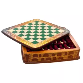 Шахматы из бивня мамонта "Прикосновение к Гауди"