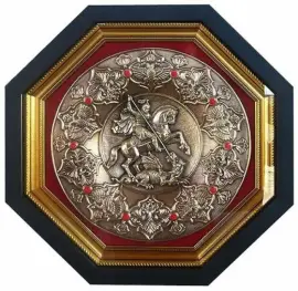 Плакетка "Герб Москвы" (тарелка)