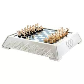 Шахматы из бивня мамонта "Олимпийские игры в Сочи 2014"