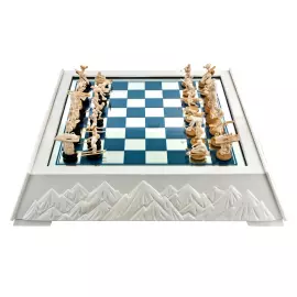 Шахматы из бивня мамонта "Олимпийские игры в Сочи 2014"