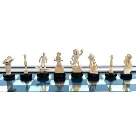 Шахматы из бивня мамонта "Олимпийские игры в Сочи 2014"