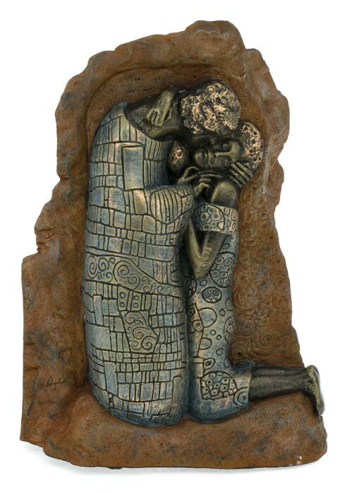 Sculpture "Kiss. Klimt" (Klimt's kiss)