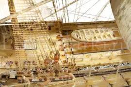 Amber ship "Royal William" (scale model)
