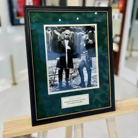 Фотография с 2-мя автографами оперных певцов Дмитрия Хворостовского и Сэмюэля Реми