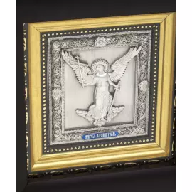 Guardian Angel icon with silver plating (small)