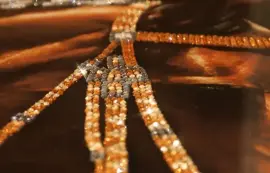 Картина "Лошадь" на зеркале, Swarovski