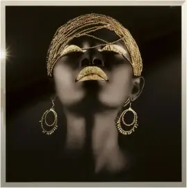 Картина "Клеопатра" на зеркале, Swarovski