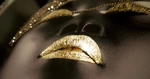 The painting "Cleopatra" on the mirror (Swarovski)