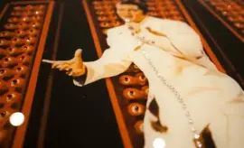 Картина "Элвис" на зеркале, Swarovski