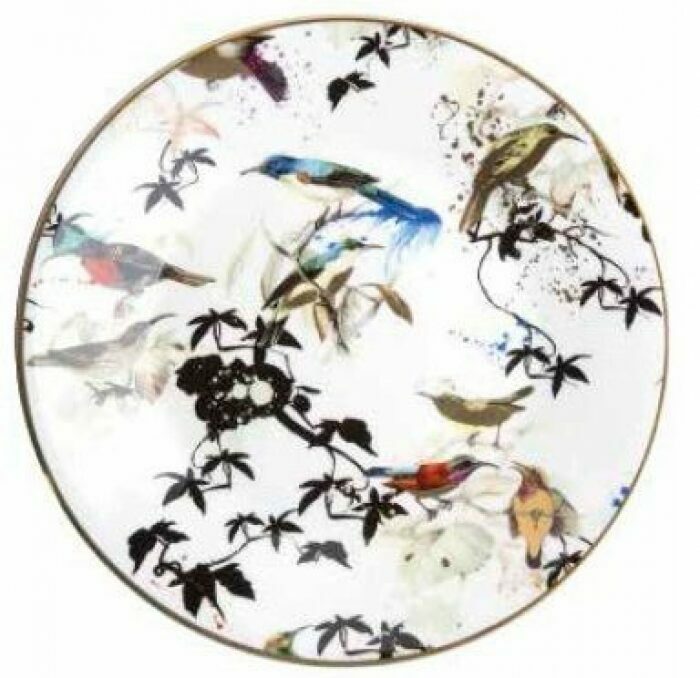 Тарелка для фруктов "Garden`s birds"