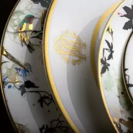 Fruit plate "Garden's birds"