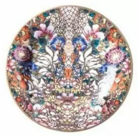 Тарелка для хлеба "Golden flowers"